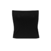 LUNA CLASSIC STRAPLESS CROP Black