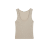 LUNA flow tank Beige