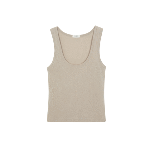 LUNA flow tank Beige